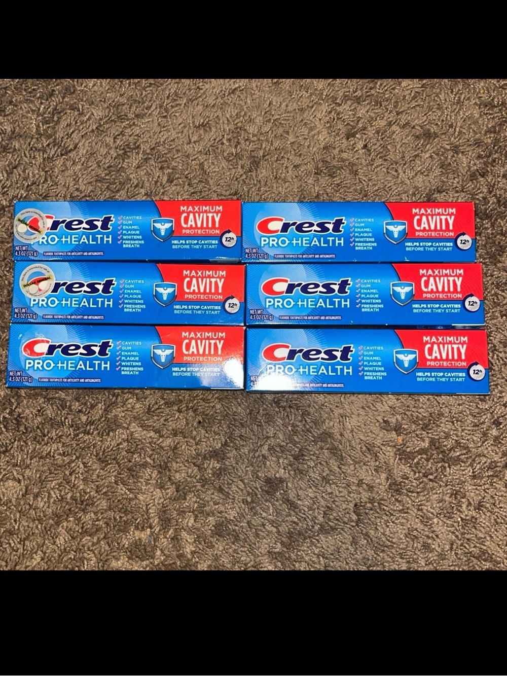 Crest Pro-Health Maximum Cavity Protection Toothpaste - Blue/Red
